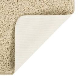 Berkfield Home Shaggy Rug Cream 200x290 cm Anti Slip - Size: Medium - thumbnail 1