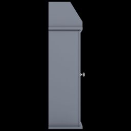 Home Discount Bath Vida Freestanding Toilet Roll Holder & Cupboard Bathroom Storage in Grey - thumbnail 6
