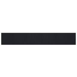 Berkfield Home Rug Rectangular Black80x500 cm Bamboo in Black - Size: Medium