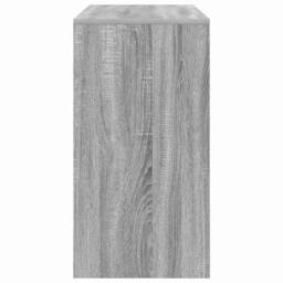 Berkfield Home Modern Computer Desk Grey sonoma MDF 100 x 40 x 76 cm Simple - thumbnail 6