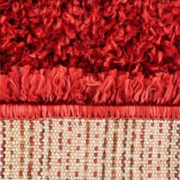 Kukoon Soft Fluffy Thick Pile Shaggy Area Rug, Living Room Bedroom Carpet Runner in Terracotta - Size: 120 cm x 170 cm - thumbnail 5