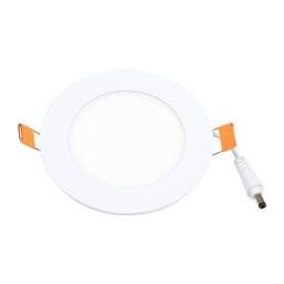 ENER-J 24W Round LED Panel Light 300mm 1960lm Recessed Ceiling Light 3000K/4000K/6000K (Pack of 4) in White - thumbnail 3