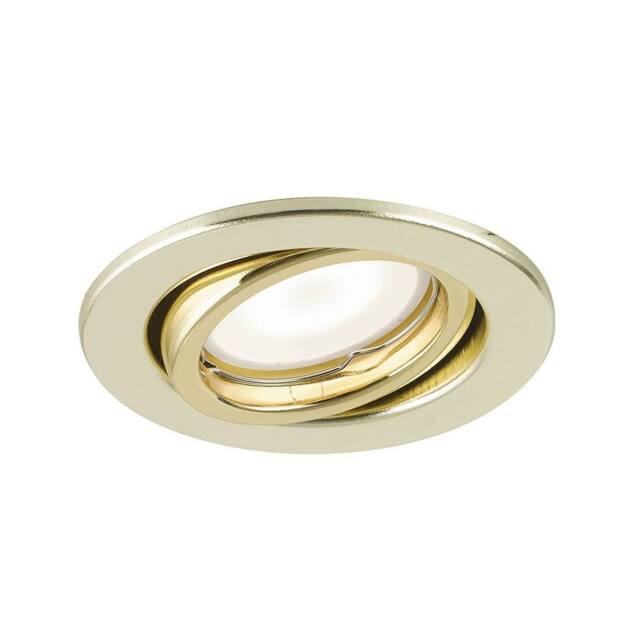 Netlighting MATRIX LED Recessed Adjustable Downlight Gold 400lm 3000K 10x8.5cm - Size: 10x8.5 cm