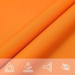 Berkfield Home Sun Shade Sail Orange 2x2x2 m 100% Polyester Oxford - thumbnail 7