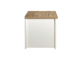 Birlea Lamp Table Grey Highgate 1 Drawer & Oak Farmhouse Shabby Chic in Cream - thumbnail 7