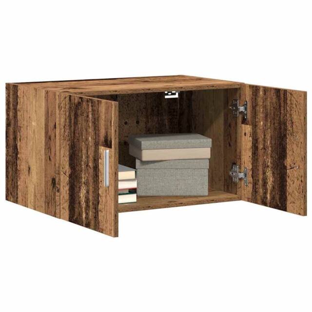 Berkfield Home Wall Cabinet Old Wood 70x42, 5x40 cm Engineered Wood in Brown - image 1