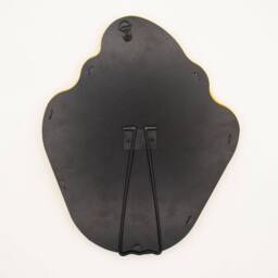 Serenityy Soft Squiggly Mirror - Flame Marigold 23 x 27.5 x 2.3 cm in Yellow - Size: 0.5m x 1m - thumbnail 3
