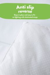 Slumberdown Sleep Soundly Anti Allergy Mattress Topper in White - Size: King - thumbnail 4