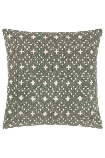Yard Helm 100% Cotton Woven Cushion in Black - Size: 50 cm x 50 cm - image 1