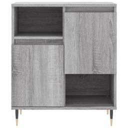 Berkfield Home Sideboard Grey Sonoma 60x35x70 cm Engineered Wood - Size: 60 x 35 x 70 cm - thumbnail 5