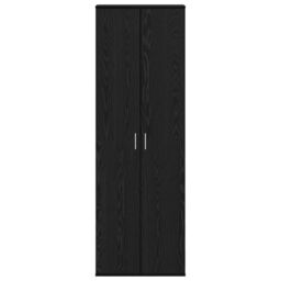 Berkfield Home Highboard Black Oak 60x35x180 cm Engineered Wood - Size: 60 x 35 x 180 cm - thumbnail 6