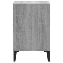Berkfield Home TV Cabinet Grey Sonoma 100x35x55 cm Engineered Wood - Size: 100 x 35 x 55 cm - thumbnail 7