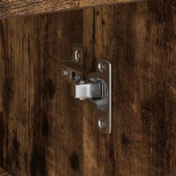 Berkfield Home Smoked Oak Storage Cabinet Smoked oak in Brown - thumbnail 9