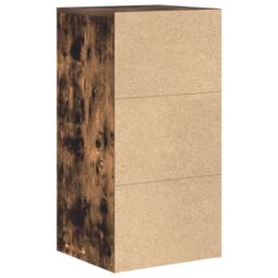 Berkfield Home Smoked Oak Storage Cabinet Smoked oak in Brown - thumbnail 7