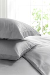 The Lyndon Company 400 Thread Count Sateen Housewife Pillowcase in Grey
