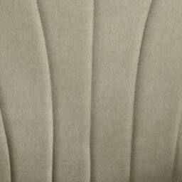 Wyld Haus Vikene Coni Beige Fabric Accent Armchair Rolled Arms & Wooden Legs - thumbnail 5