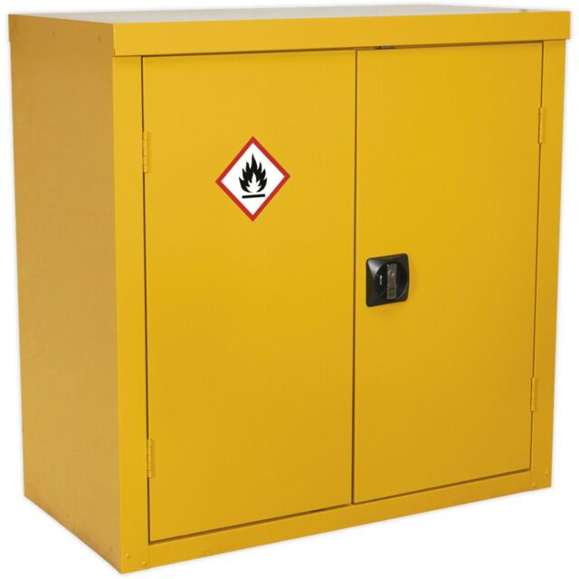 Loops Hazardous Substance Cabinet - 900 x 460 x 900mm - Two Door - 2 Point Key Lock - image 1