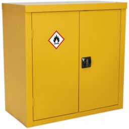 Loops Hazardous Substance Cabinet - 900 x 460 x 900mm - Two Door - 2 Point Key Lock - thumbnail 1