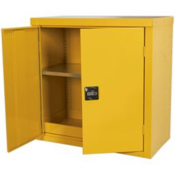 Loops Hazardous Substance Cabinet - 900 x 460 x 900mm - Two Door - 2 Point Key Lock - thumbnail 4