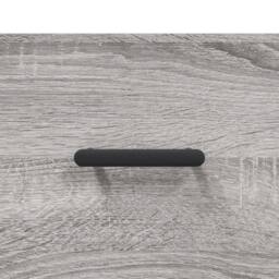Berkfield Home Sideboard Grey Sonoma 69.5x34x90 cm Engineered Wood - thumbnail 9