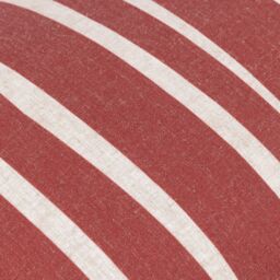 Furn Carmon Stripe Ruffle Cushion in Red - Size: 40 cm x 60 cm - thumbnail 6