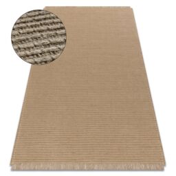 RugsX Jute Rug in Beige - Size: 140 cm x 190 cm - thumbnail 1