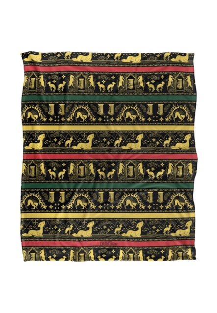 FANTASTIC BEASTS The Secrets of Dumbledore Brazil Pattern Silky Touch Super Soft Throw Blanket 152 X 127 cm in White - image 1