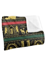 FANTASTIC BEASTS The Secrets of Dumbledore Brazil Pattern Silky Touch Super Soft Throw Blanket 152 X 127 cm in White - thumbnail 3