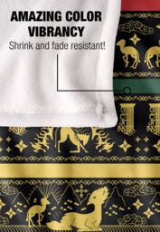 FANTASTIC BEASTS The Secrets of Dumbledore Brazil Pattern Silky Touch Super Soft Throw Blanket 152 X 127 cm in White - thumbnail 4