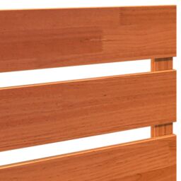 Berkfield Home Headboard Wax brown 200.5 x 3 x 80 cm Solid pine wood - thumbnail 7