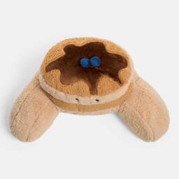 OHS Maple the Bluberry Pancake Cuddle Cushion Novelty Reading Pillow in Brown - thumbnail 5