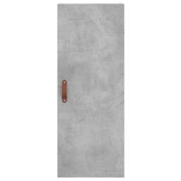 Berkfield Home Highboard Concrete Grey 34.5x34x180 cm Engineered Wood - thumbnail 8