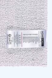 Homescapes Luxury Square Bath Mat 1600GSM 100% Cotton Reversible Shower Mat, 50cm in White - thumbnail 3