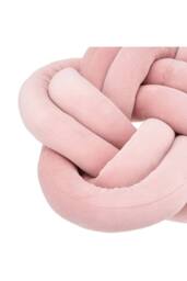 Living and Home 2Pcs Unique Knot Design Throw Pillows for Home Decor in Pink - thumbnail 6