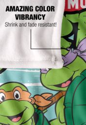 Teenage Mutant Ninja Turtles TMNT Turtle Group Silky Touch Super Soft Throw Blanket 152 X 127 cm in White - thumbnail 4