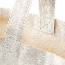 Westford Mill Cotton Classic Tote Shopping Bag in Natural - thumbnail 2