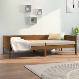 Berkfield Home Beautiful Day Bed Honey Brown Solid Wood Pine 90x190 cm - thumbnail 7