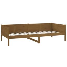 Berkfield Home Beautiful Day Bed Honey Brown Solid Wood Pine 90x190 cm - thumbnail 4