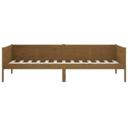 Berkfield Home Beautiful Day Bed Honey Brown Solid Wood Pine 90x190 cm - thumbnail 5