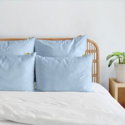 Cosi Home Cooling Pillowcase - 2 Pack in Light Blue - thumbnail 3