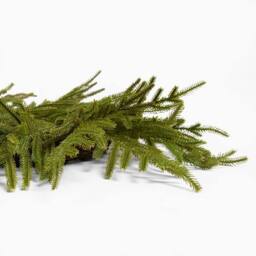 OHS Christmas Fir Greenery Artificial Wreath Foliage Festive Home Decor in Green - thumbnail 5