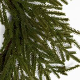 OHS Christmas Fir Greenery Artificial Wreath Foliage Festive Home Decor in Green - thumbnail 4