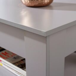 Home Source Lift Up Coffee Table With Storage Shelf Living Room Home Orlando in Grey - thumbnail 9