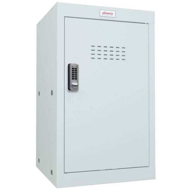 Phoenix Safe Company Size 3 Light Grey Cube Locker with Electronic Lock, CL0644GGE, 87L - Size: 600mm - image 1