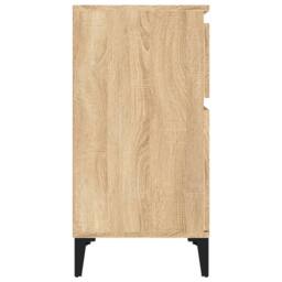 Berkfield Home Elegant Bedside Cabinets 2 pcs Sonoma Oak 40x35x70 cm in Light Brown - Size: 40 x 35 x 70 cm - thumbnail 7