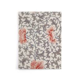 "Artery8 Owen Jones Ornamental Flower Filigree Pattern Canvas Wall Art Print in White - Size: W12"" x H16""" - thumbnail 1