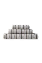 Catherine Lansfield 'Rice Weave Stripe' Bath Towel in Grey - thumbnail 4