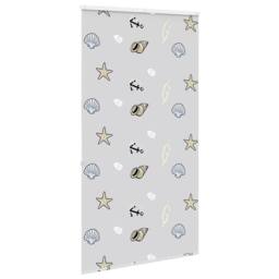 Berkfield Home Shower Roller Blind with Cassette 120x240 cm Fabric Width 116 cm in White - thumbnail 4