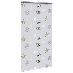 Berkfield Home Shower Roller Blind with Cassette 120x240 cm Fabric Width 116 cm in White - thumbnail 3