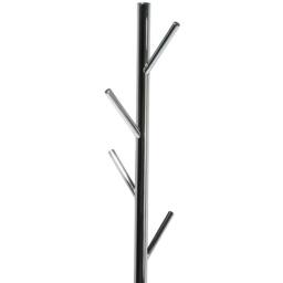 Wyld and Coco Silver Stainless Steel Coat Stand with 5 Hooks - thumbnail 3